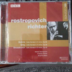 NEW! Shostakovich, Dmitry RICHTER Brahms: Cello Sonata Em/Grieg: Cello Sonata CD